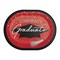 Creative Converting School Spirit Red Graduation Oval Paper Platters 24ct